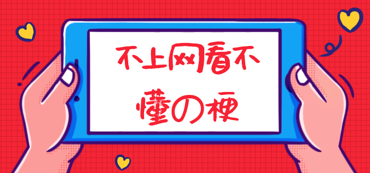 不上网看不懂的梗