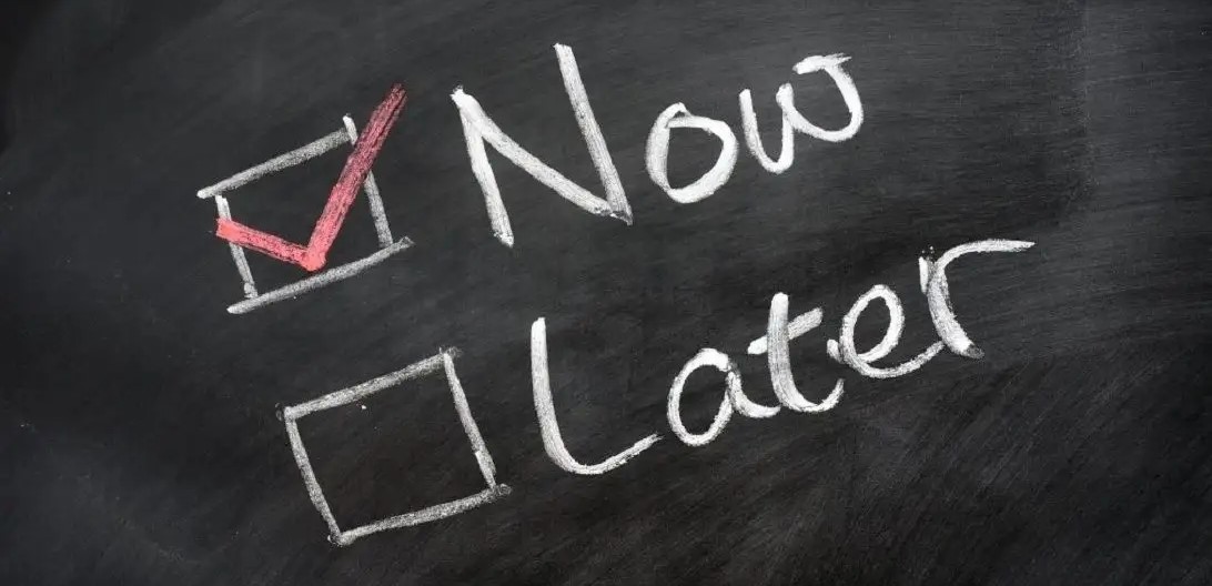 快来测试一下你的拖延症等级吧！