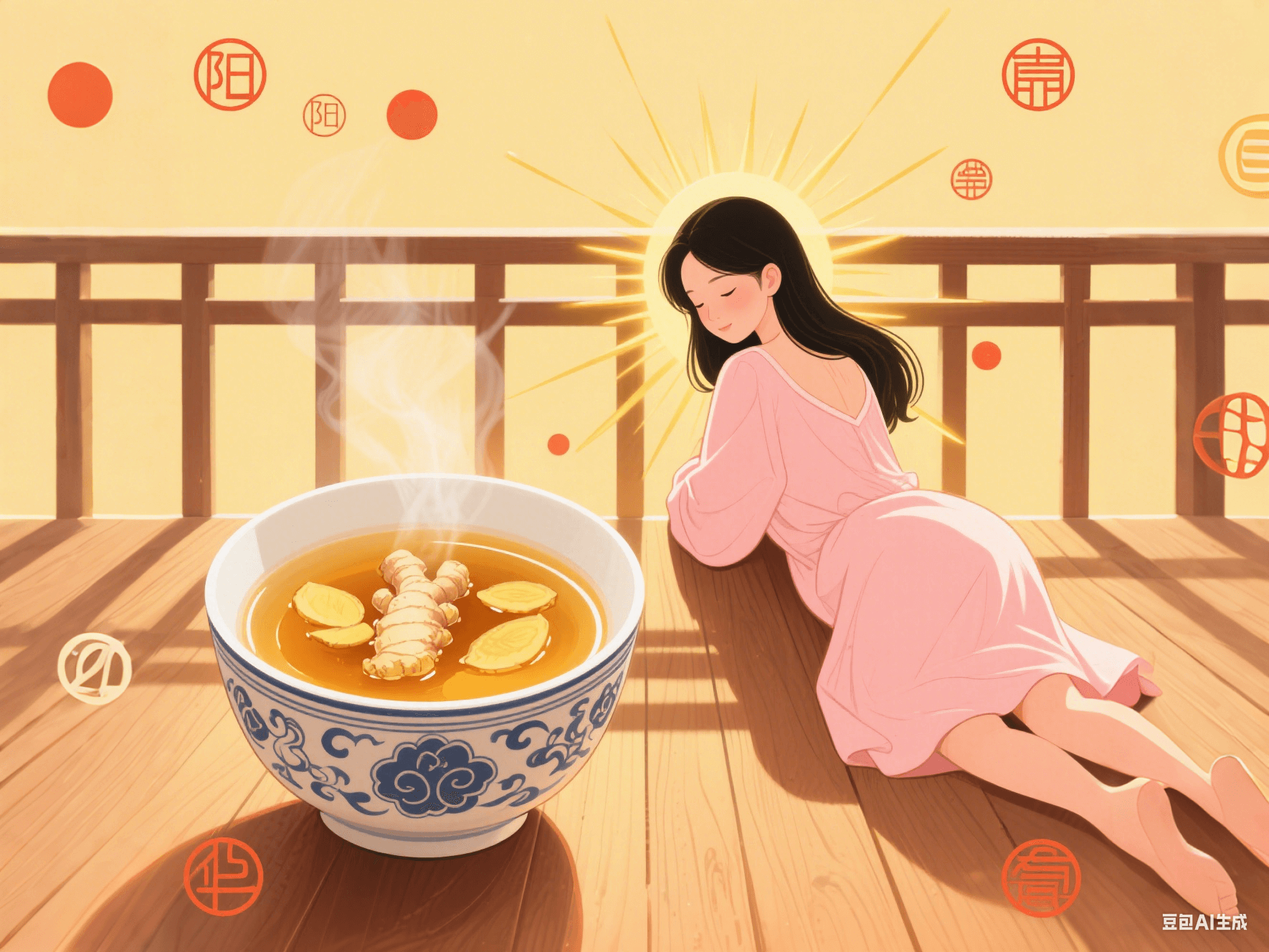 晒背10分钟=喝1碗姜汤?中医教你“正确晒太阳”指南