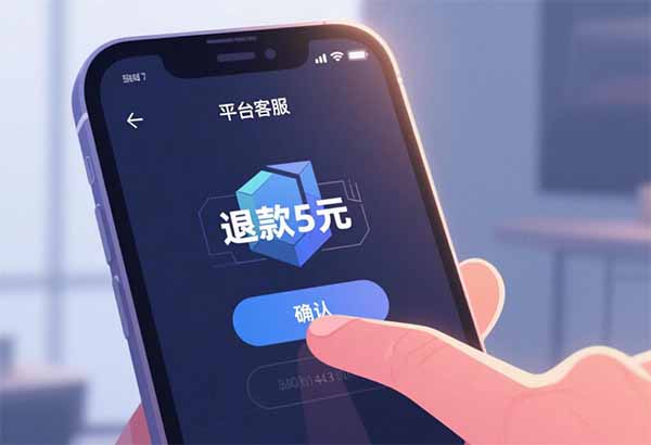 平台退款5元作为补偿