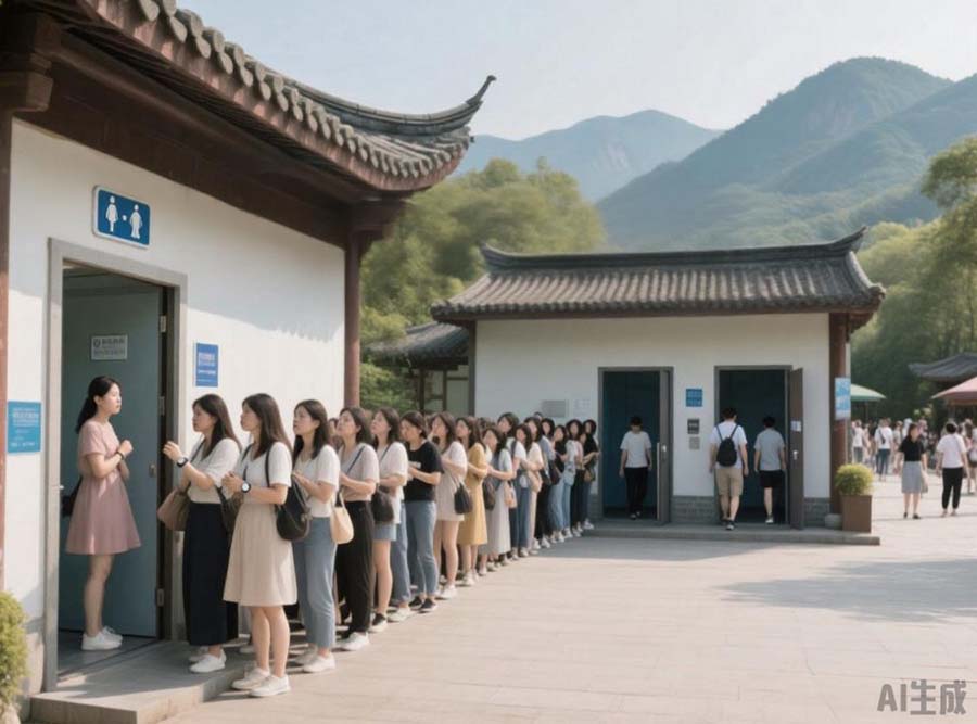 “潮汐厕所”又上热搜，勾起人们景区如厕的噩梦