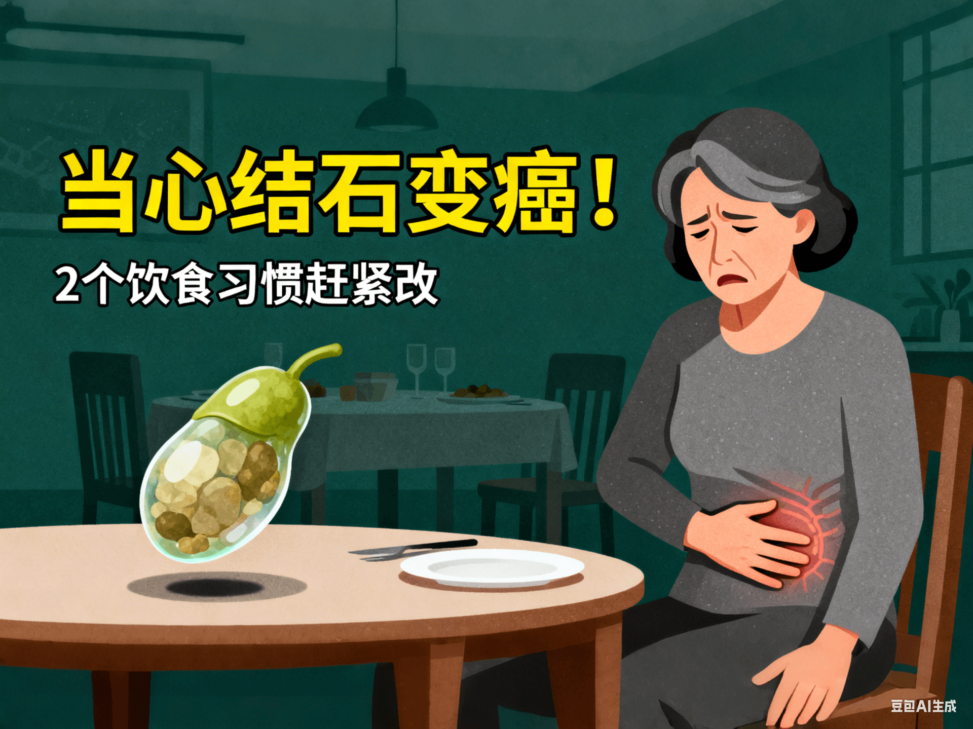 当心结石变成癌 这2个高危饮食习惯赶紧改