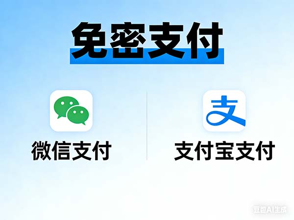 微信支付、支付宝支付免密支付