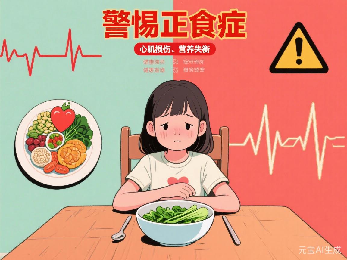 11岁女孩“自律”饮食竟致心肌损伤！别把“正食症”当健康