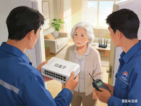央视起底“免费升级宽带”骗局：警惕上门安装的“白盒子”