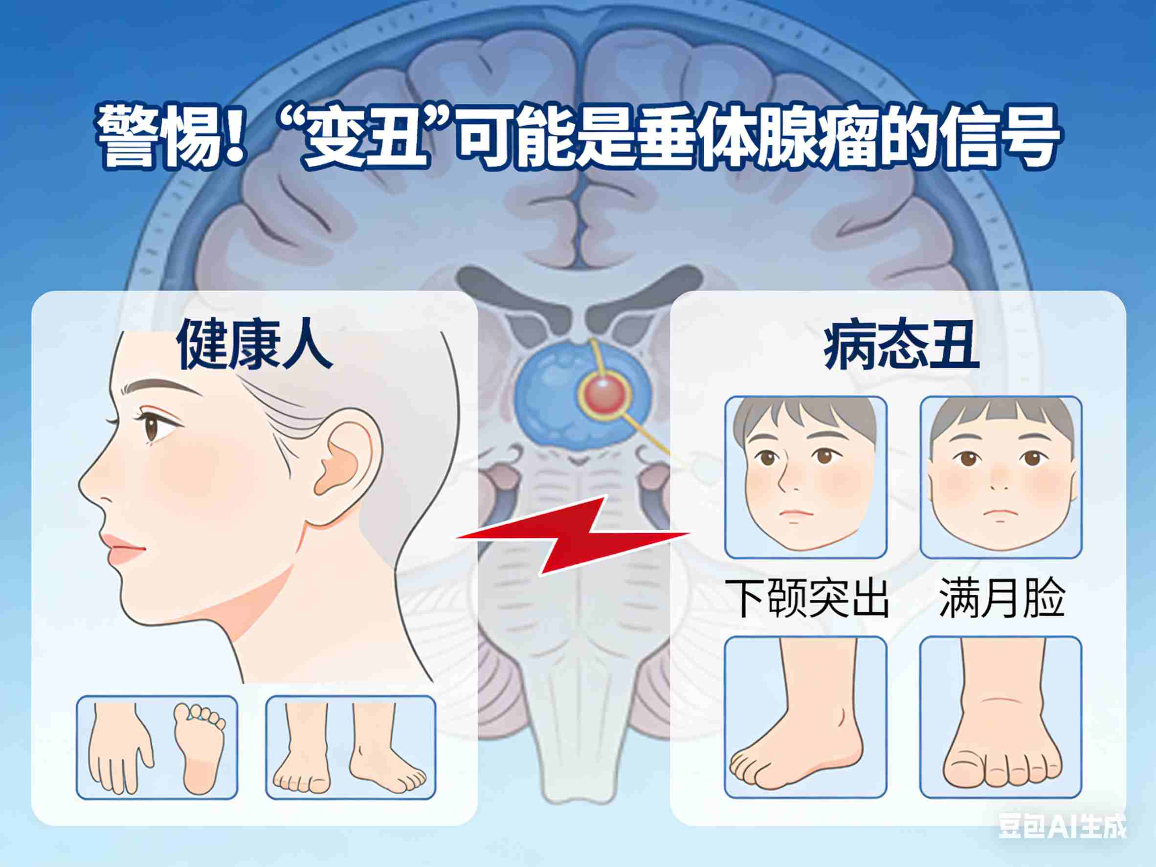 自查，这种面相可能是肿瘤前兆！别以为只是“发福”了