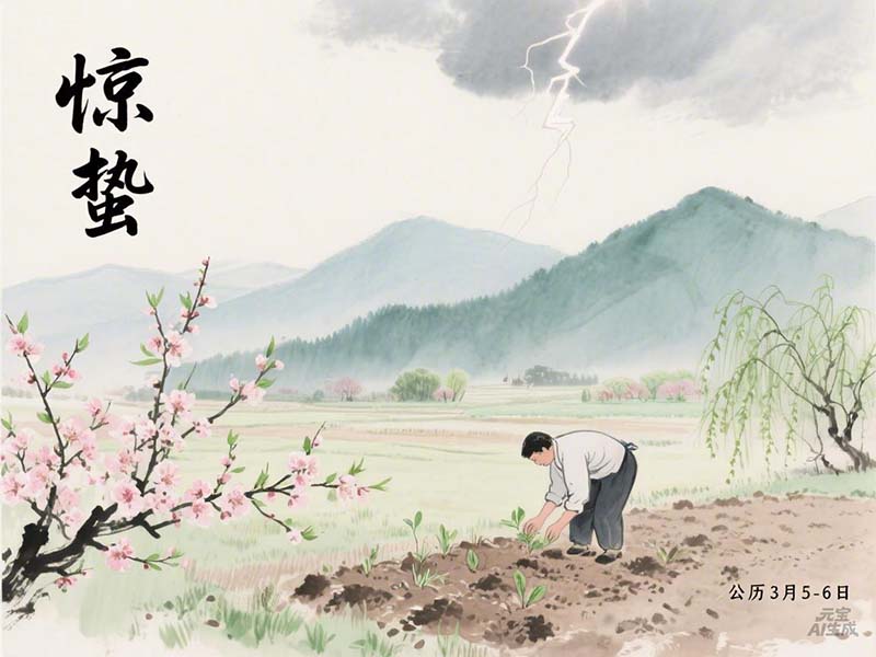 惊蛰：一声雷动万物苏