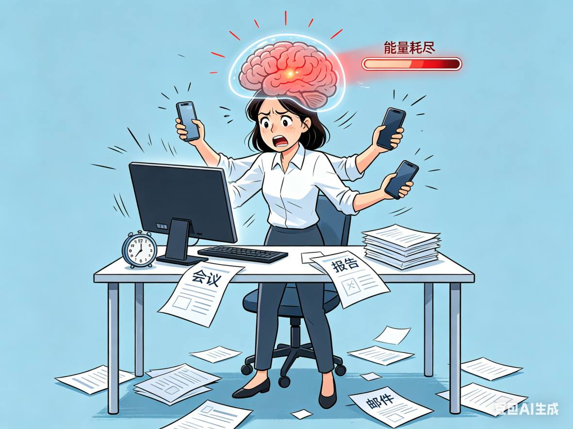 经常喊累，真不是懒！是大脑被这3件事耗空了